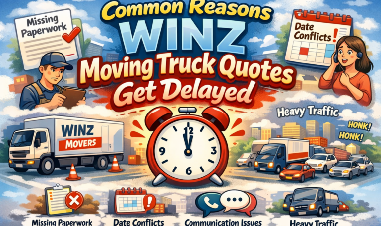 Common Reasons WINZ Moving Truck Quotes Get Delayed